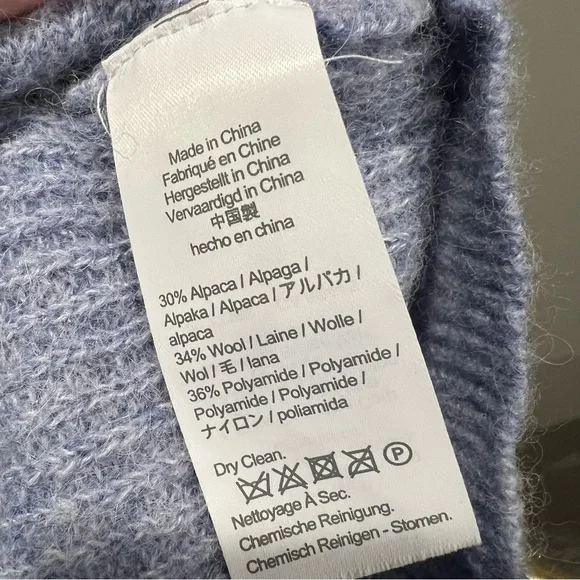 J Crew Large Light Blue short cardigan - Picture 6 of 6
